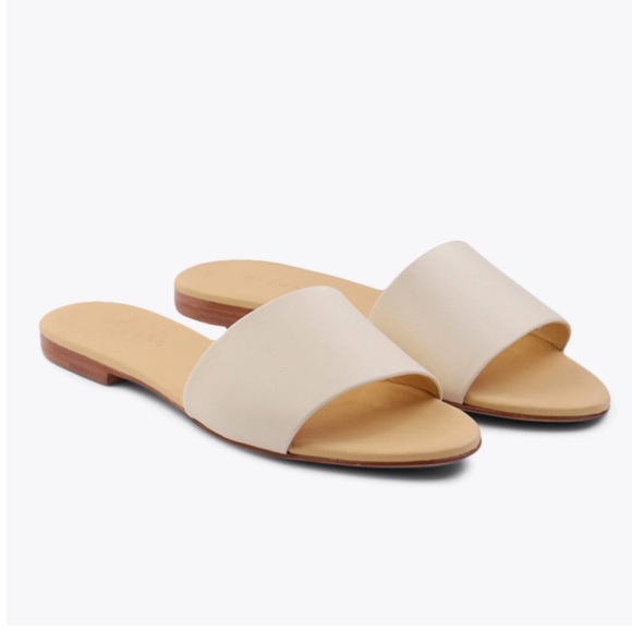 Nisolo Isla Slide Sandal Bone. NWT - Picture 1 of 11